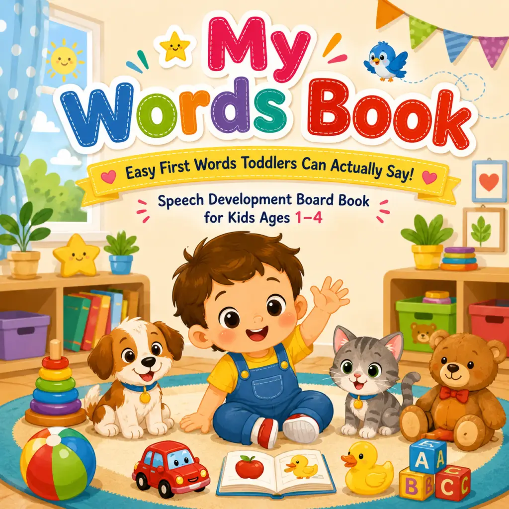 Free kids E-books - My Words Book