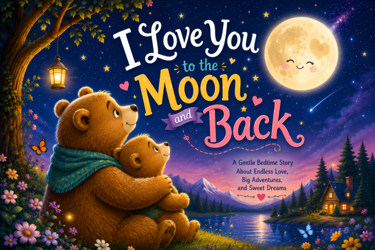 I Love You to the Moon and Back free kids picture book cover