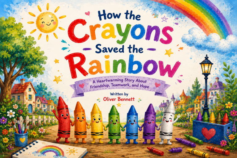 Free kids E-books - How the Crayons Saved the Rainbow