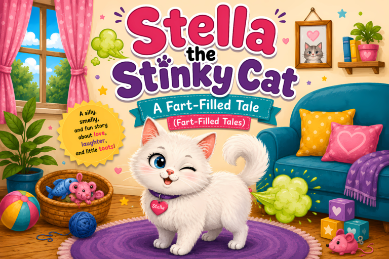 Stella the Stinky Cat free kids picture book cover