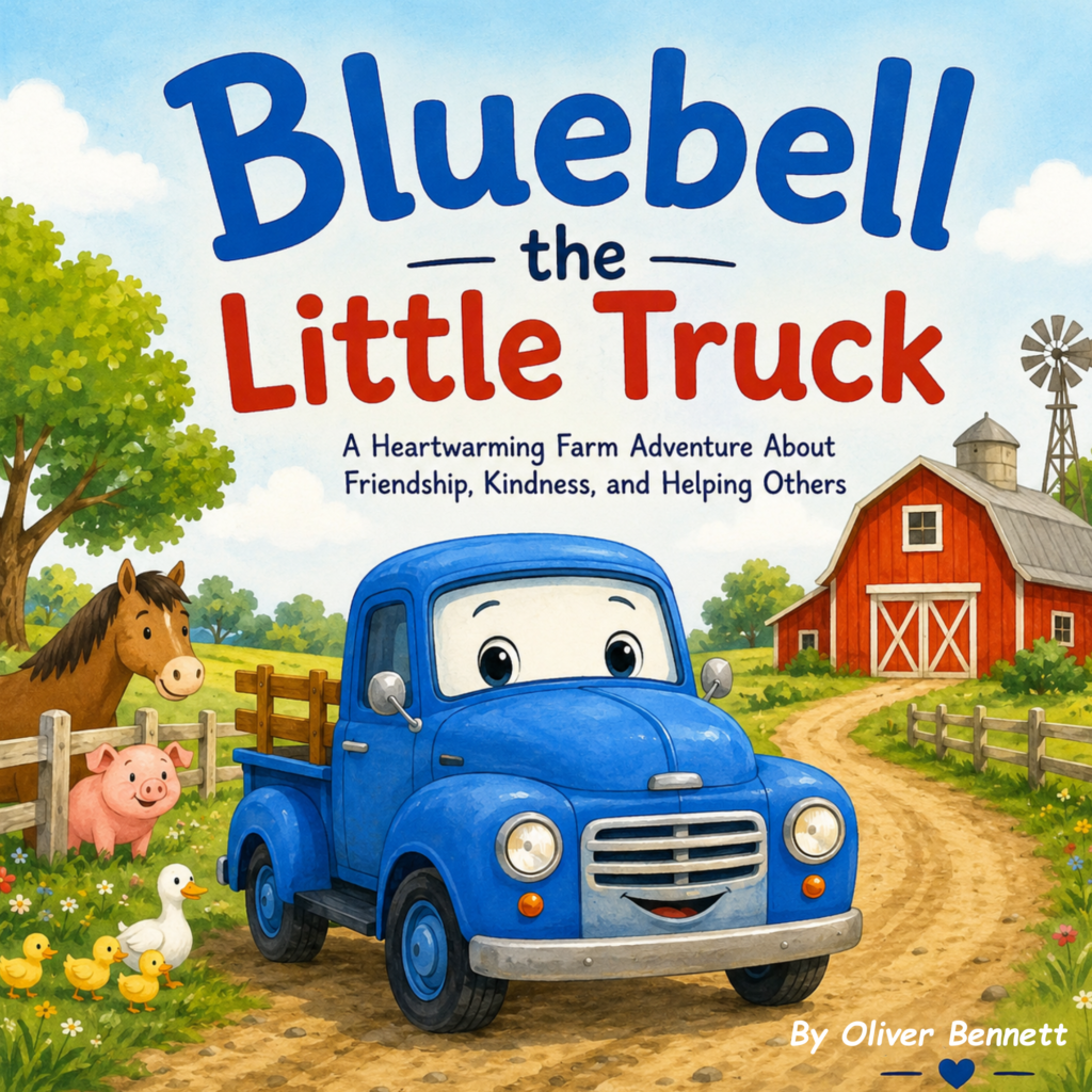 Bluebell the Little Truck children's farm adventure picture book cover