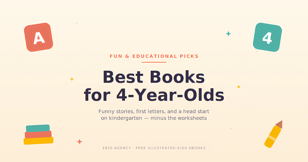 Best books for 4 year olds – fun and educational picks reading guide cover