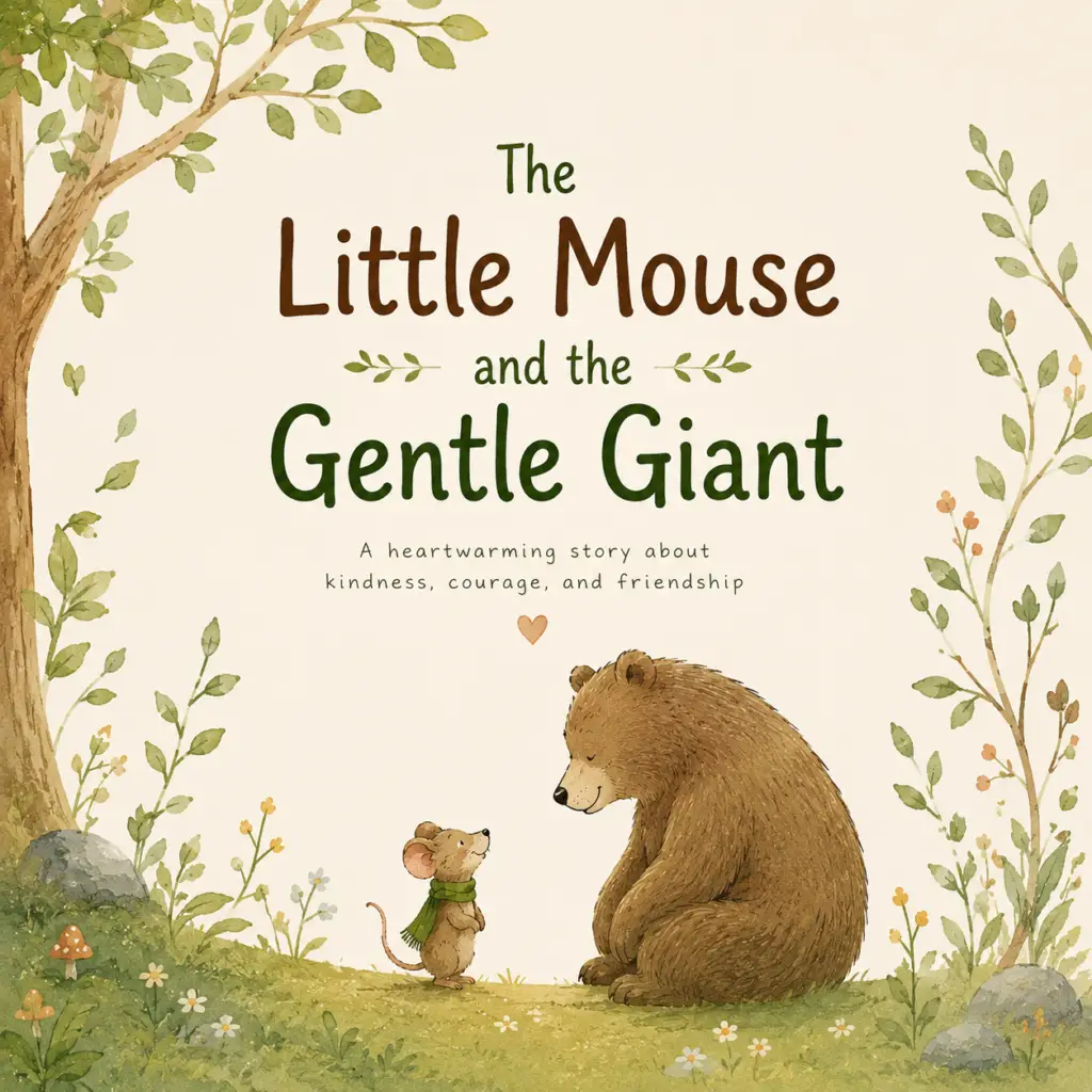 Free kids E-books - The Little Mouse and the Gentle Giant